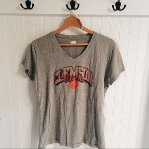 Clemson University Tigers V-Neck T-shirt